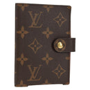 LOUIS VUITTON Monogram Etui Palm PDA Day Planner Cover M63028 LV Auth 157488V-1