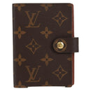 LOUIS VUITTON Monogram Etui Palm PDA Day Planner Cover M63028 LV Auth 157488V-2
