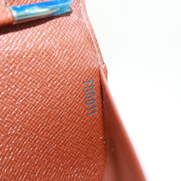 LOUIS VUITTON Monogram Etui Palm PDA Day Planner Cover M63028 LV Auth 157488V