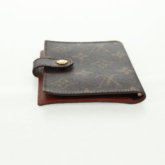 LOUIS VUITTON Monogram Etui Palm PDA Day Planner Cover M63028 LV Auth 157488V