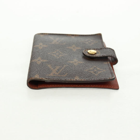 LOUIS VUITTON Monogram Etui Palm PDA Day Planner Cover M63028 LV Auth 157488V