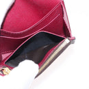LOUIS VUITTON Monogram Porte Monnaie Rosary Purse Fuchsia M41939 LV Auth 157493-22