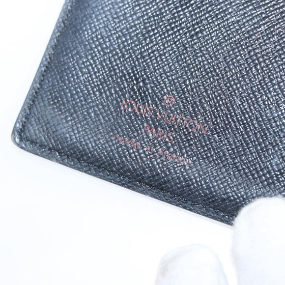LOUIS VUITTON Epi Z Agenda PM Day Planner Cover Black R20092 LV Auth 157498
