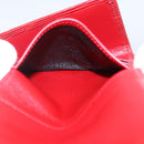 LOUIS VUITTON Porte Monnaie Billets Cartes Credit Brieftasche Rot M63487 Auth 157501A-19