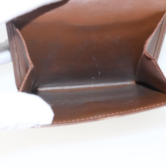 LOUIS VUITTON Vernis Portefeuille Elise Wallet Bronze M91170 Auth 157502