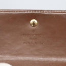 LOUIS VUITTON Vernis Portefeuille Elise Wallet Bronze M91170 Auth 157502-9