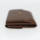 LOUIS VUITTON Vernis Portefeuille Elise Wallet Bronze M91170 Auth 157502-3