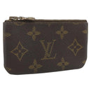 LOUIS VUITTON Monogram Pochette Cles Coin Purse M60033 LV Auth 157503-1