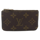 LOUIS VUITTON Monogram Pochette Cles Coin Purse M60033 LV Auth 157503-13