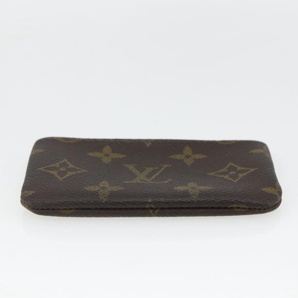 LOUIS VUITTON Monogram Pochette Cles Coin Purse M60033 LV Auth 157503