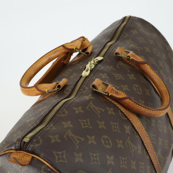 LOUIS VUITTON Monogram Keepall 50 Boston Bag M41426 LV Auth 157505
