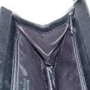 GUCCI Semi Shoulder Bag Nylon Black Silver Auth 157510-18