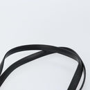 GUCCI Semi Shoulder Bag Nylon Black Silver Auth 157510-8