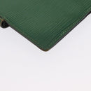 LOUIS VUITTON Epi Agenda PM Day Planner Cover Green R20054 LV Auth 157512-15