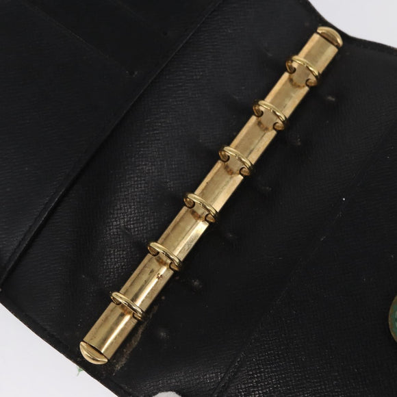 LOUIS VUITTON Epi Agenda PM Day Planner Cover Green R20054 LV Auth 157512