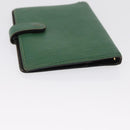 LOUIS VUITTON Epi Agenda PM Day Planner Cover Green R20054 LV Auth 157512-5