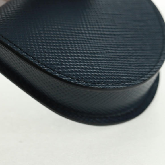 PRADA Coin Purse Safiano leather Navy 2MM788 Auth 157513SAM
