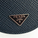 PRADA Coin Purse Safiano leather Navy 2MM788 Auth 157513SAM-13