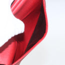 LOUIS VUITTON Epi Porte TresorEtui Papie Wallet Red M63717 LV Auth 157522-18