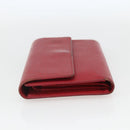 LOUIS VUITTON Epi Porte TresorEtui Papie Wallet Red M63717 LV Auth 157522-3