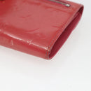 LOUIS VUITTON Vernis Portefeuille Koala Wallet Fusha Pink M91979 LV Auth 157523-15