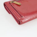 LOUIS VUITTON Vernis Portefeuille Koala Wallet Fusha Pink M91979 LV Auth 157523-16