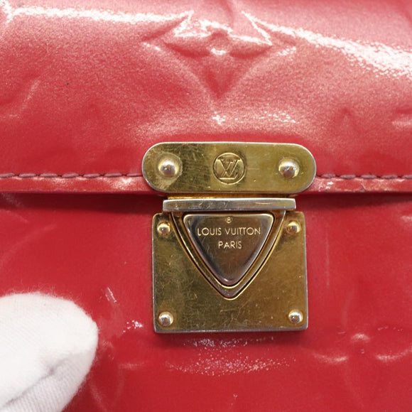 LOUIS VUITTON Vernis Portefeuille Koala Wallet Fusha Pink M91979 LV Auth 157523