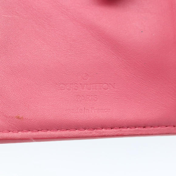LOUIS VUITTON Vernis Portefeuille Koala Wallet Fusha Pink M91979 LV Auth 157523