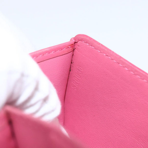 LOUIS VUITTON Vernis Portefeuille Koala Wallet Fusha Pink M91979 LV Auth 157523