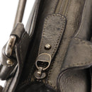 Salvatore Ferragamo Gancini Hand Bag Leather Gold Auth 157533-10