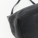Salvatore Ferragamo Handtasche Leder 2-Wege Schwarz Gold Auth 157535V-17