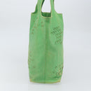 BOTTEGA VENETA INTRECCIATO Tote Bag Leather Green 131673 Auth 157536-4