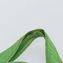 BOTTEGA VENETA INTRECCIATO Tote Bag Leather Green 131673 Auth 157536-8