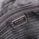 PRADA Tote Bag Nylon Green Silver Auth 157537-18