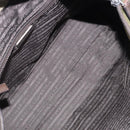 PRADA Tote Bag Nylon Green Silver Auth 157537-11