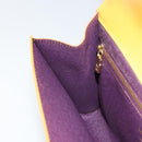LOUIS VUITTON Epi Art Deco Clutch Bag Yellow M52639 LV Auth 157540-16