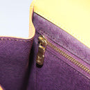 LOUIS VUITTON Epi Art Deco Clutch Bag Yellow M52639 LV Auth 157540-17
