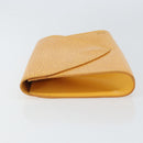 LOUIS VUITTON Epi Art Deco Clutch Bag Yellow M52639 LV Auth 157540-5