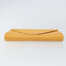 LOUIS VUITTON Epi Art Deco Clutch Bag Yellow M52639 LV Auth 157540-7