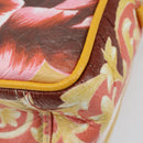 BALENCIAGA Flower Hand Bag Canvas 2way Pink Silver Auth 157542V-17