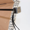 FENDI Zucca Canvas Umbrella Nylon Brown Black Auth 157545V-13