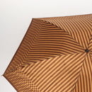 FENDI Zucchino Canvas Umbrella Nylon Brown Auth 157546V-2