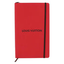 LOUIS VUITTON Notebook MN Planner Canvas Red GI1186 LV Auth 157547-13