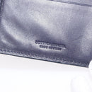 BOTTEGA VENETA INTRECCIATO Long Wallet Leather Black Auth 157551-17