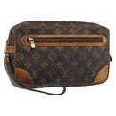 LOUIS VUITTON Monogram Marly Dragonne GM Clutch Bag M51825 LV Auth 157566-1