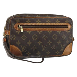 LOUIS VUITTON Monogram Marly Dragonne GM Clutch Bag M51825 LV Auth 157566