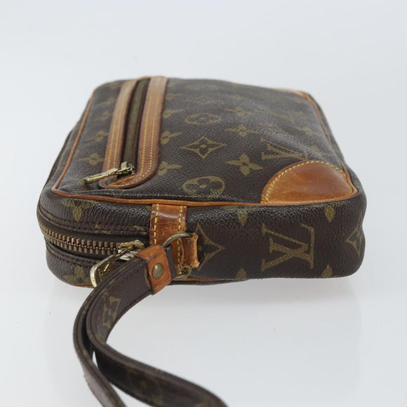 LOUIS VUITTON Monogram Marly Dragonne GM Clutch Bag M51825 LV Auth 157566