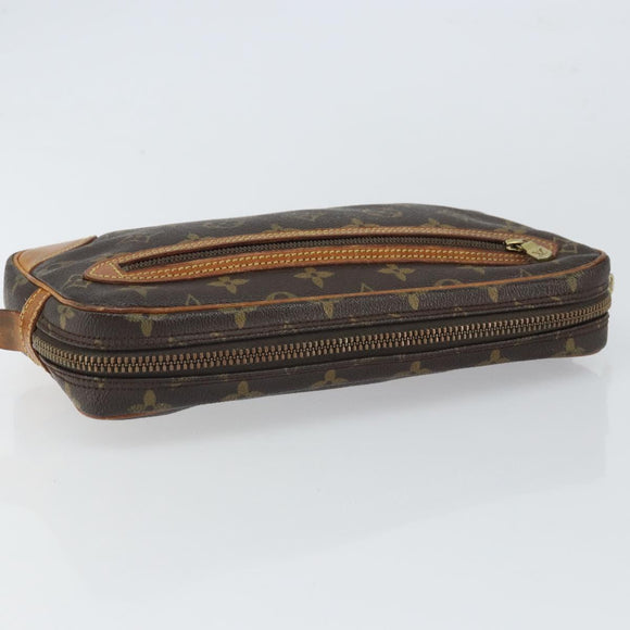 LOUIS VUITTON Monogram Marly Dragonne GM Clutch Bag M51825 LV Auth 157566