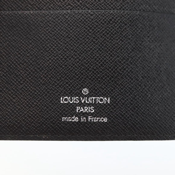 LOUIS VUITTON Damier Graphite Agenda MM Day Planner Cover R20242 LV Auth 157572