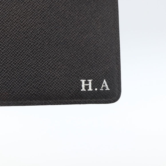 LOUIS VUITTON Damier Graphite Agenda MM Day Planner Cover R20242 LV Auth 157572